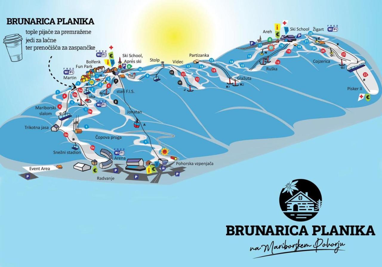 Brunarica Planika Mtb Point Maribor Exterior photo
